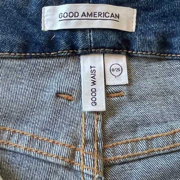 Good American Good Waist Distressed Skinny Jeans - Picture 6 of 9